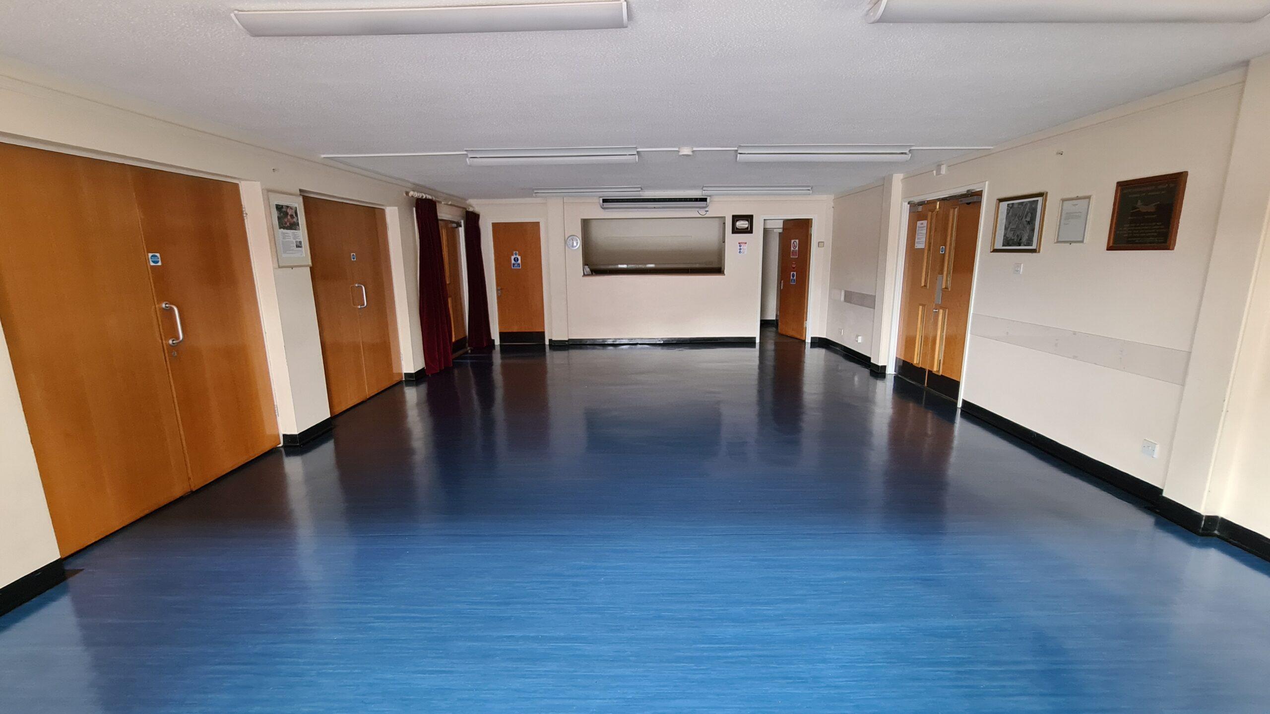 Photo of the Club Room from fire exit